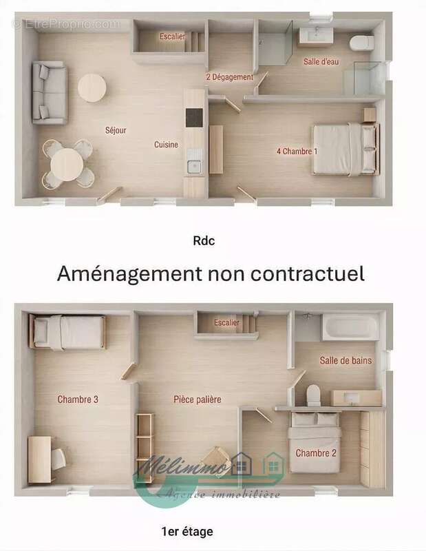 Maison 108 m² à Sougeres-En-Puisaye  - photo 8