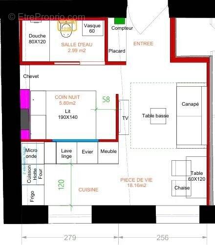 Appartement à LYON-9E