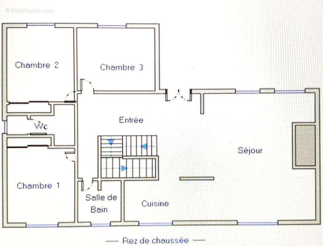1h15 de paris - a vendre spacieuse maison 8 pieces, sous-sol, piscine, terrain 4350  m² - photo 15