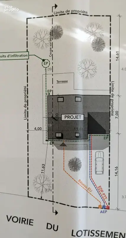 Terrain à bâtir 552 m² - Permis de construire obtenu - photo 7