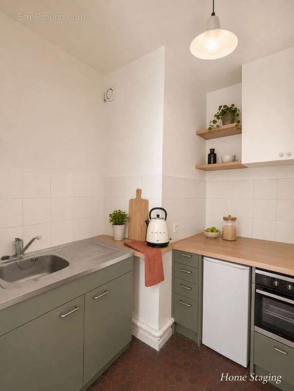 Appartement Paris 1 pièce(s) 27.51m2 - photo 8