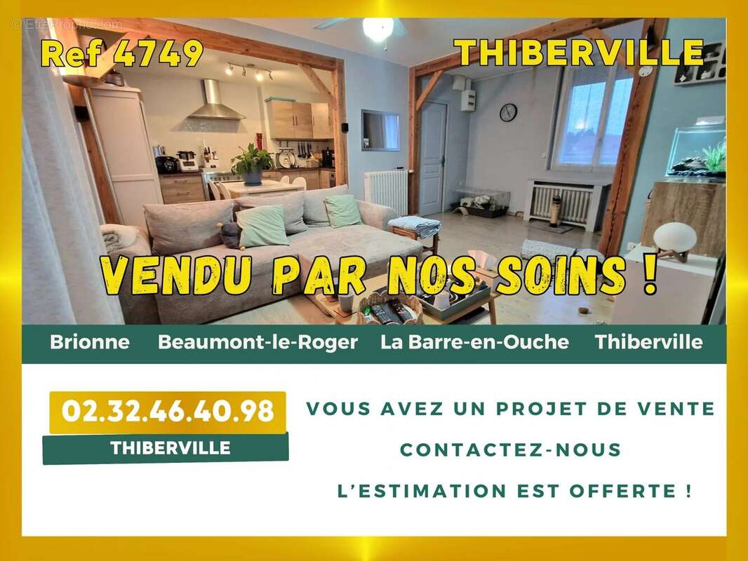 Appartement à THIBERVILLE