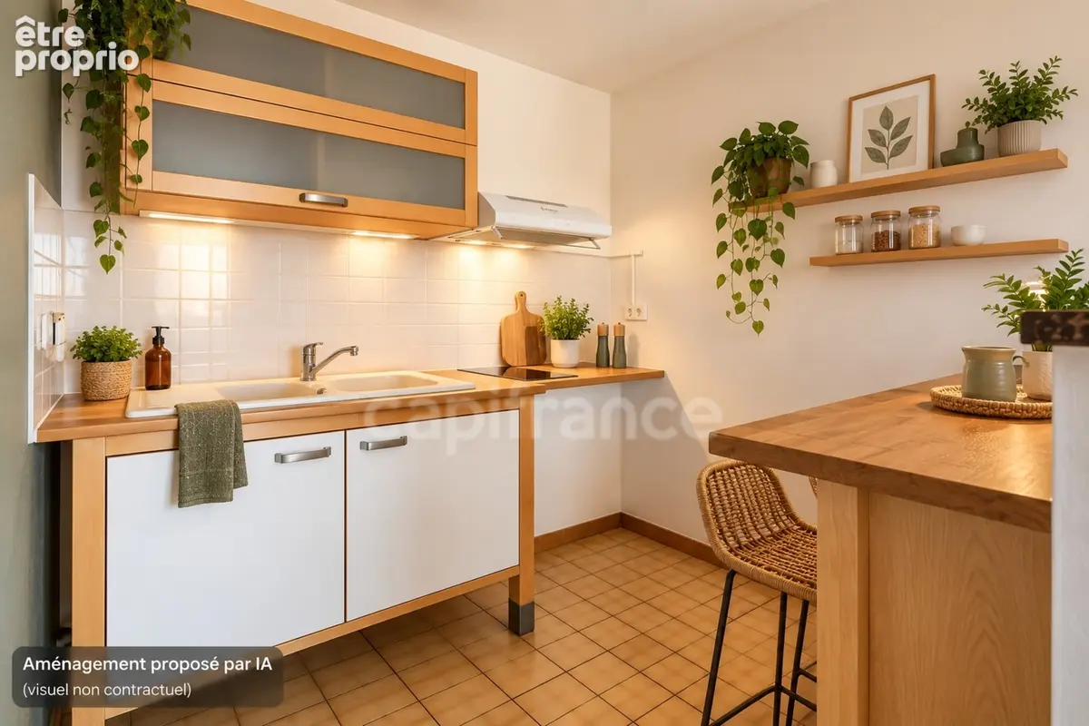 T2 - 49 m² avec balcon et parking – Petite copropriété au calme - photo 3