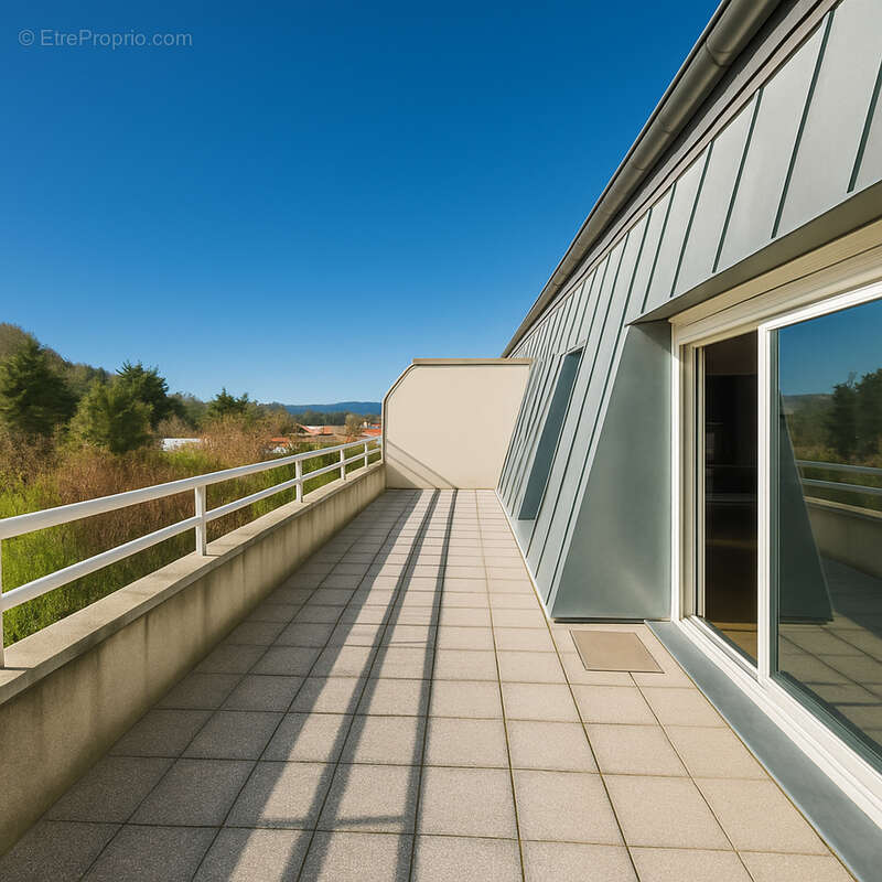 Appartement climatise !  t3. dernier etage terrasse 33m² . garage box. chateauvert 26000 valence - photo 2