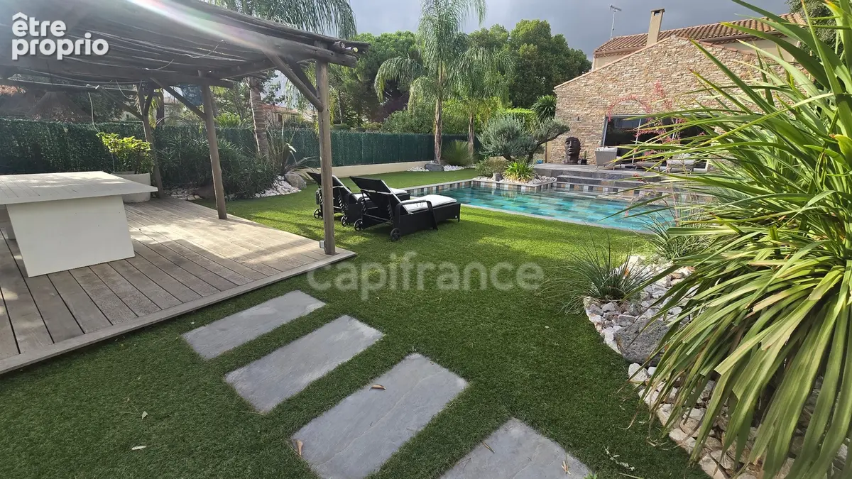 Superbe ! Maison à vendre 5 pièces BEZIERS (34) 155 m²+ dépendances de 60m² sur 965 m² TERRAIN AVEC PISCINE BALI - photo 3