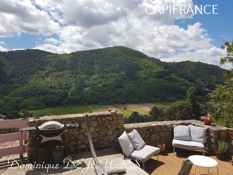 Très Belle Maison en pierres dominant la Vallée de l'Eyrieux avec une vue splendide. 3 chambres, un grand séjour et une piscine - photo 20