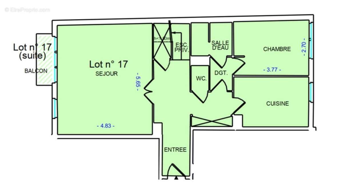 Appartement à ROUEN