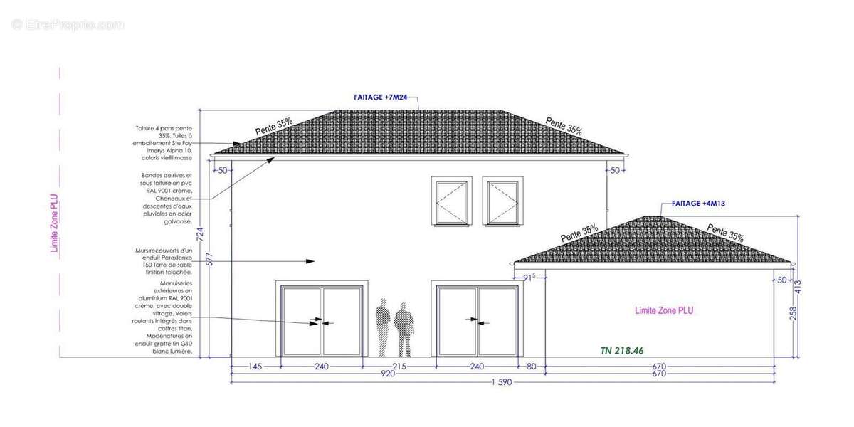 CHAMAGNIEU – Villa Neuve T5 de 115 m² sur grand terrain d’exception de 1 146 m² – Cadre d'exception - photo 6