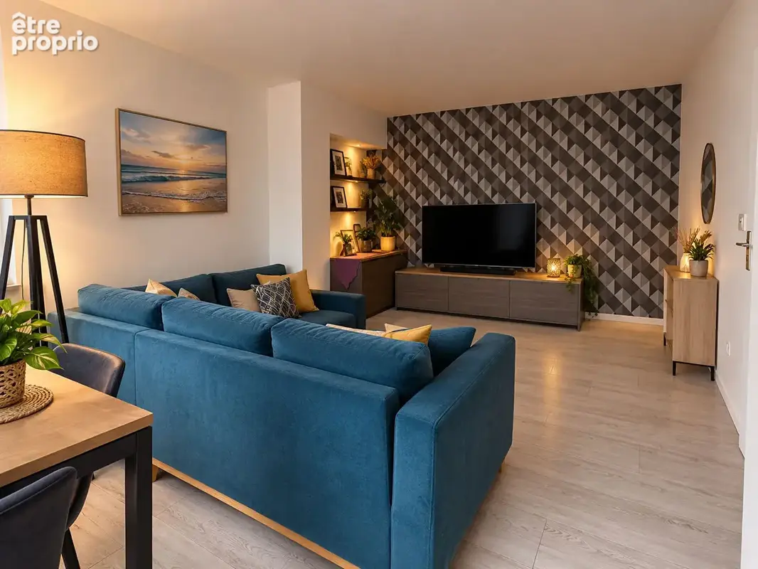 Pontoise centre coup de coeur pour ce charmant T2 duplex de 43 M² ,49 utile à 5 min de la gare. - photo 3