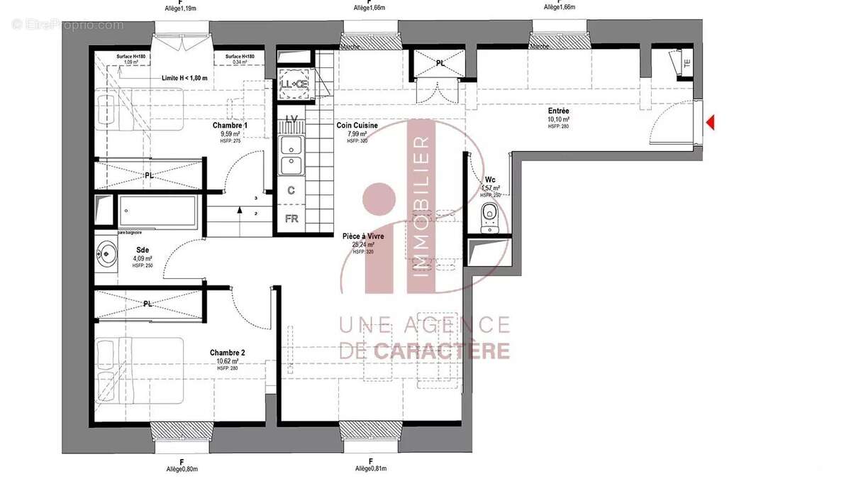 Appartement à FONTAINEBLEAU