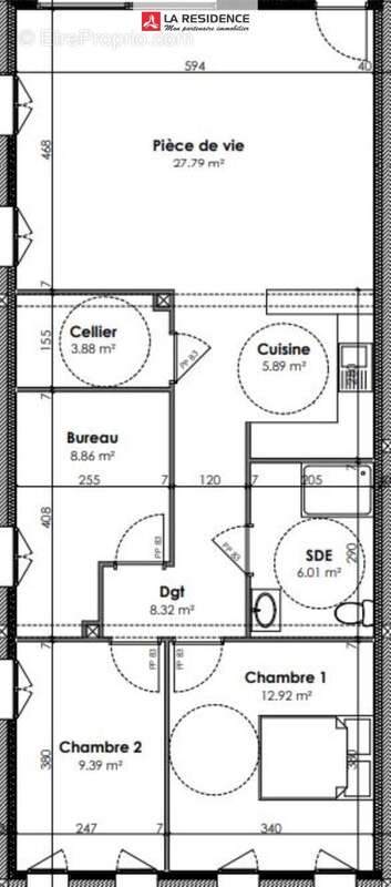 Maison 83 m² à Oissel  - photo 4