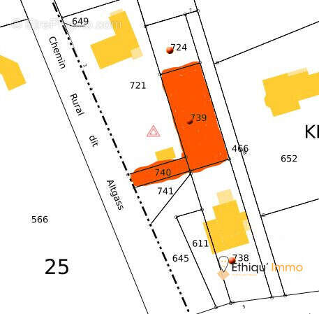 Terrain à NEUGARTHEIM-ITTLENHEIM