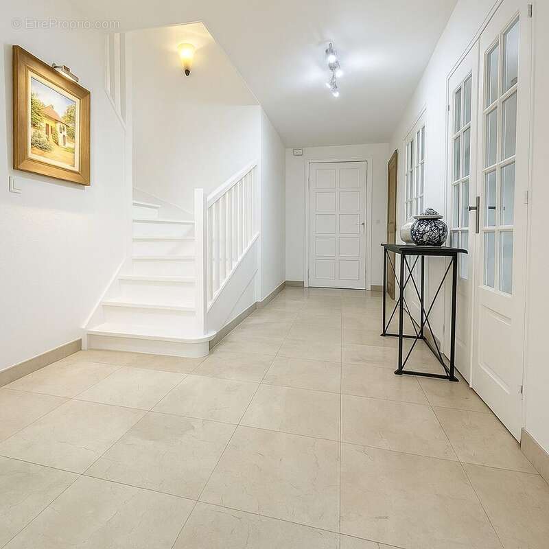 VUE JARDIN DE LA LOGGIA - Maison à VOISINS-LE-BRETONNEUX