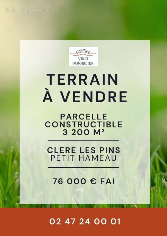 Terrain à CLERE-LES-PINS