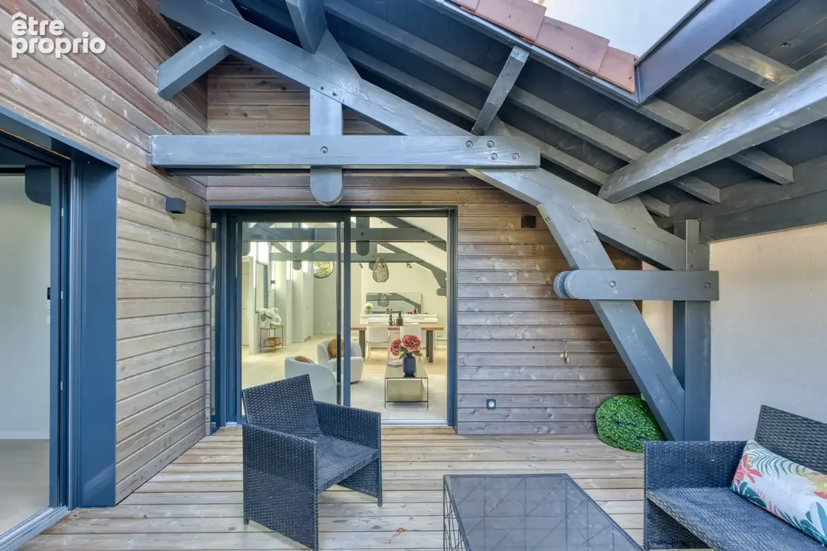 Centre Craponne   Loft contemporain   Dernier étage avec terrasse tropézienne - photo 7