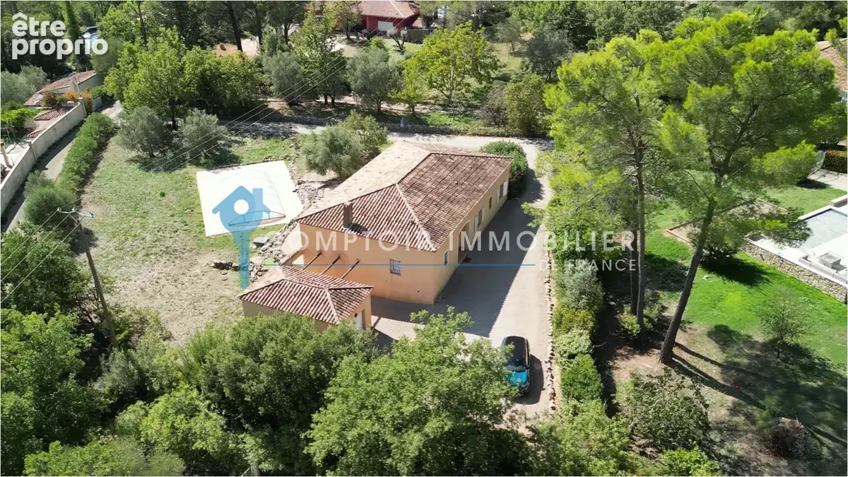 À VENDRE (83) - BARGEMON - Villa avec piscine et vue sur les collines - photo 15