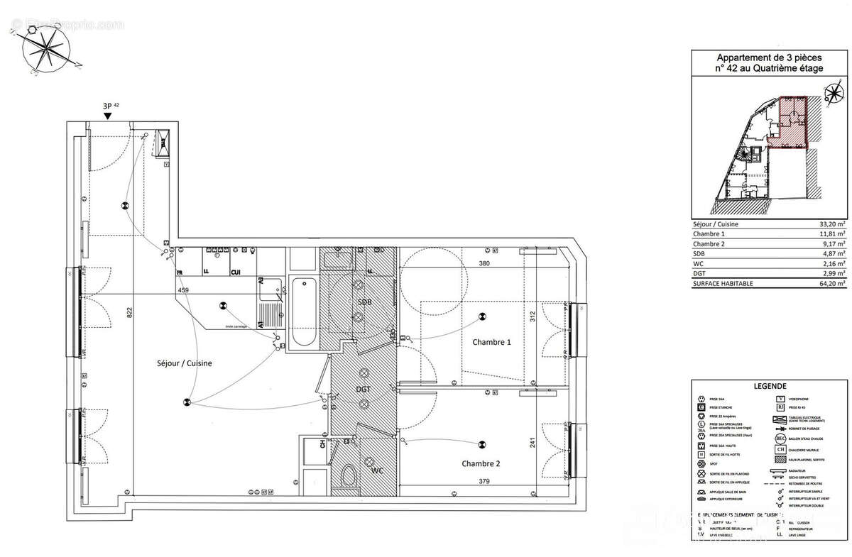 Appartement à COURBEVOIE