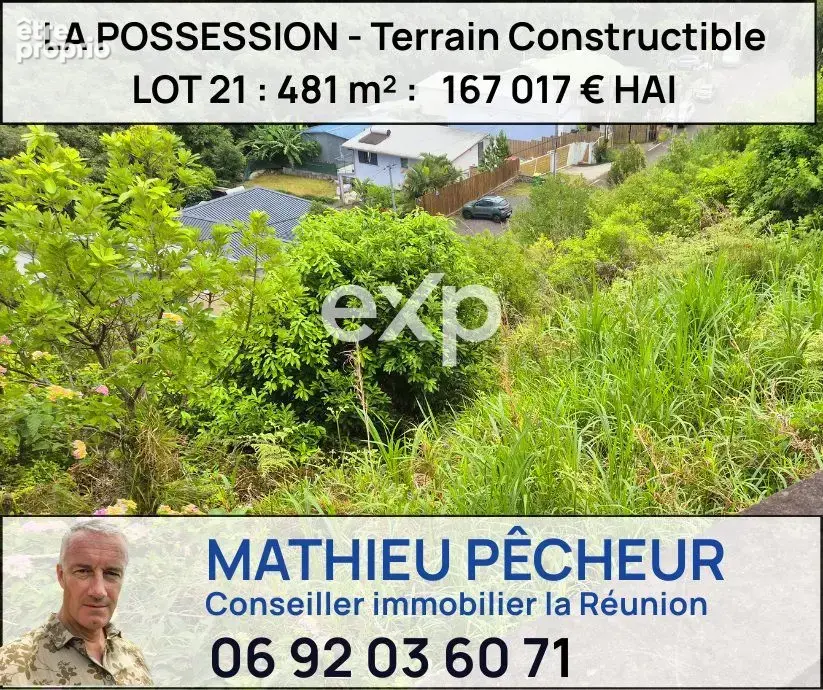 Terrain à LA POSSESSION