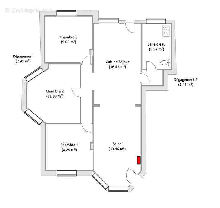 Photo 6 - Appartement à FORT-MAHON-PLAGE