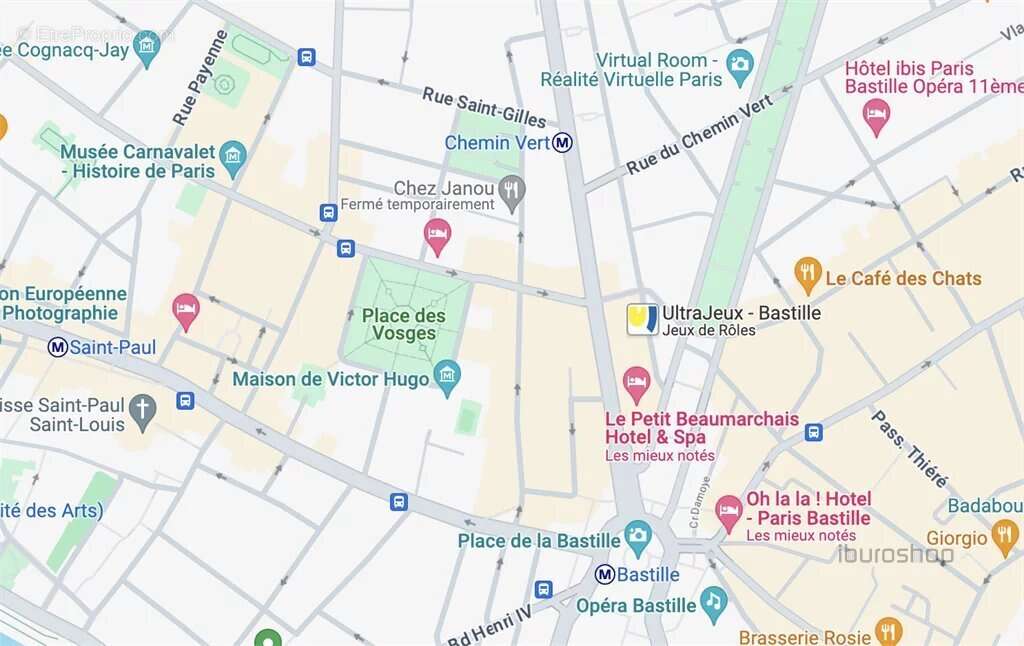 Commerce à PARIS-4E