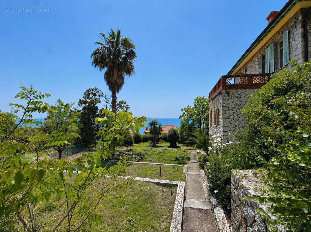 Domaine Belle Époque avec vue mer – Menton Garavan - photo 13