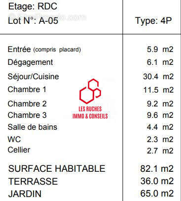 Appartement à MOUSSY-LE-VIEUX