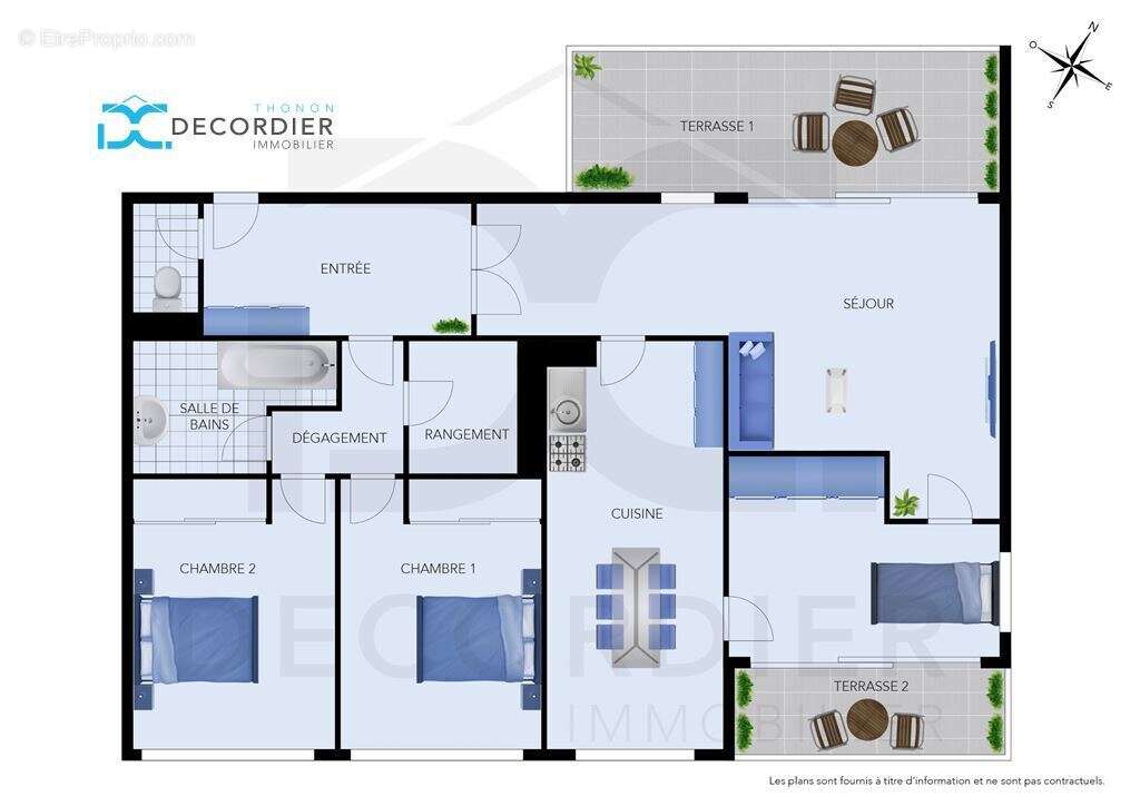 Appartement à THONON-LES-BAINS