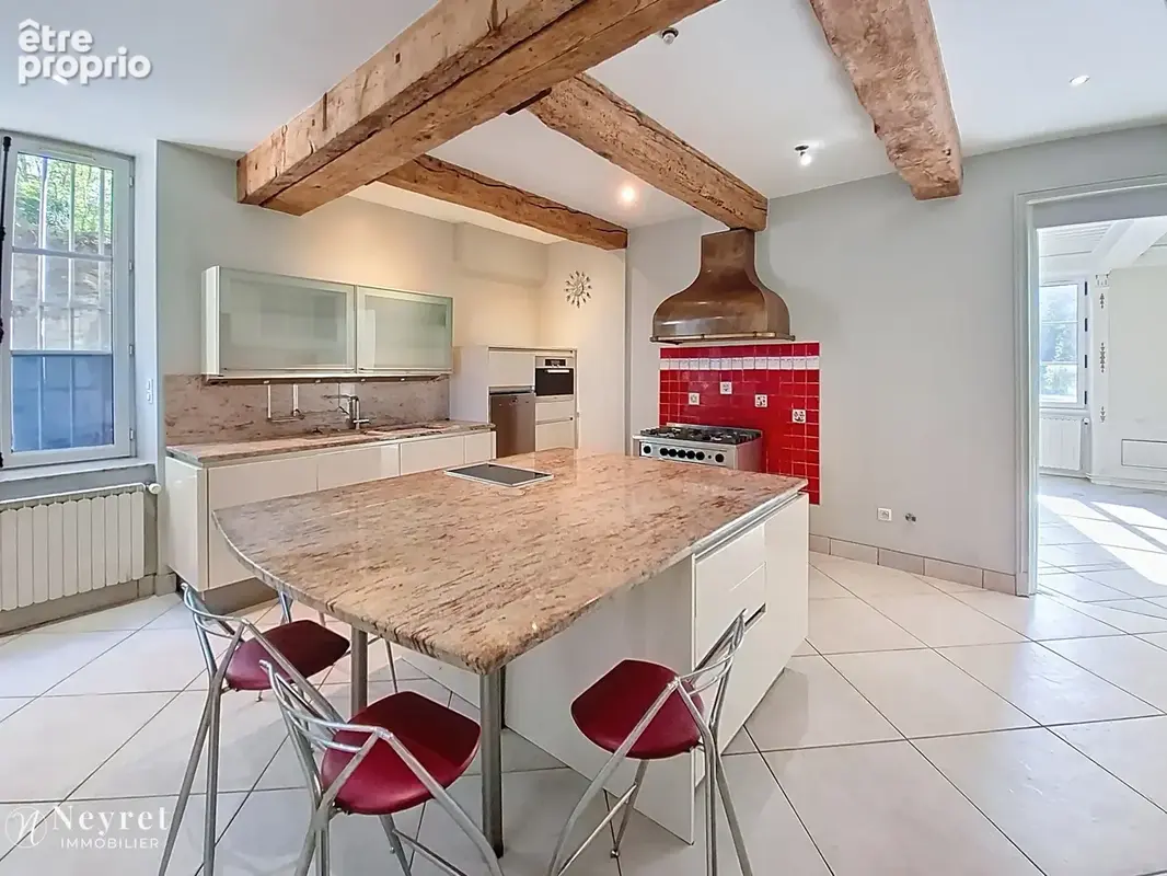 Opportunité à saisir dans une maison de maître de 6 lots sur les hauteurs de Vernaison , Duplex T4 de 150 m2 - photo 5
