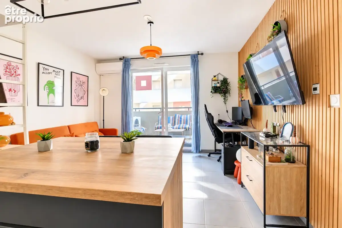 Appartement T2 - Balcon - Garage - photo 4