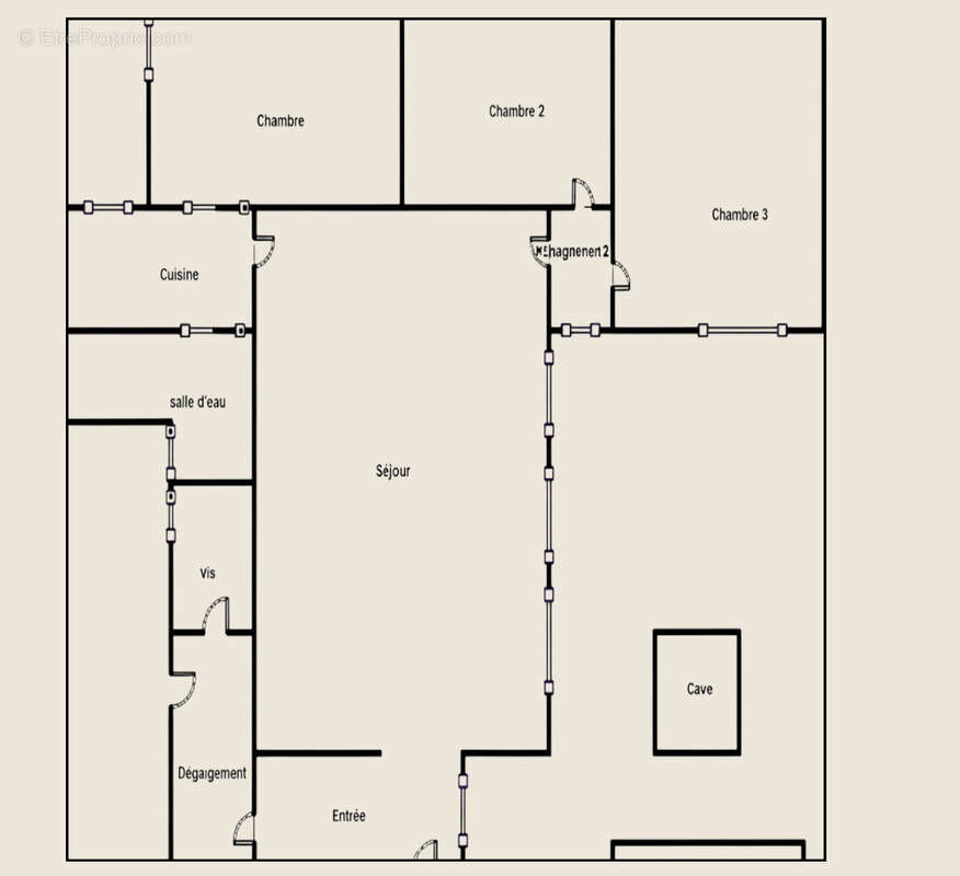 Appartement à PARIS-17E