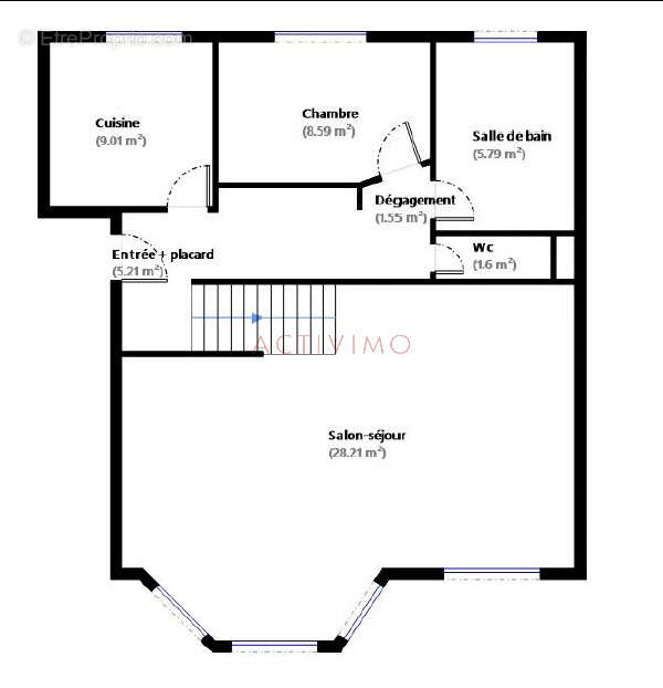 Appartement à PARIS-5E