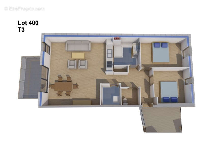 Appartement à LANDERNEAU