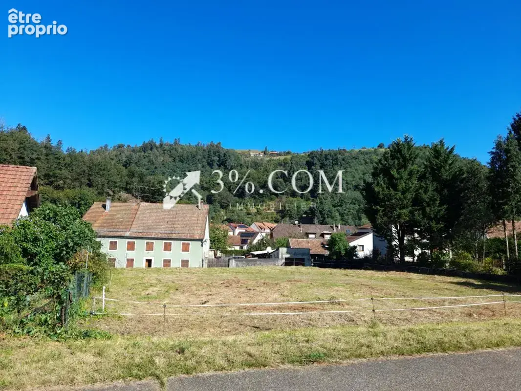 Terrain constructible 1035 m2 à Sainte-Croix-aux-Mines - photo 2