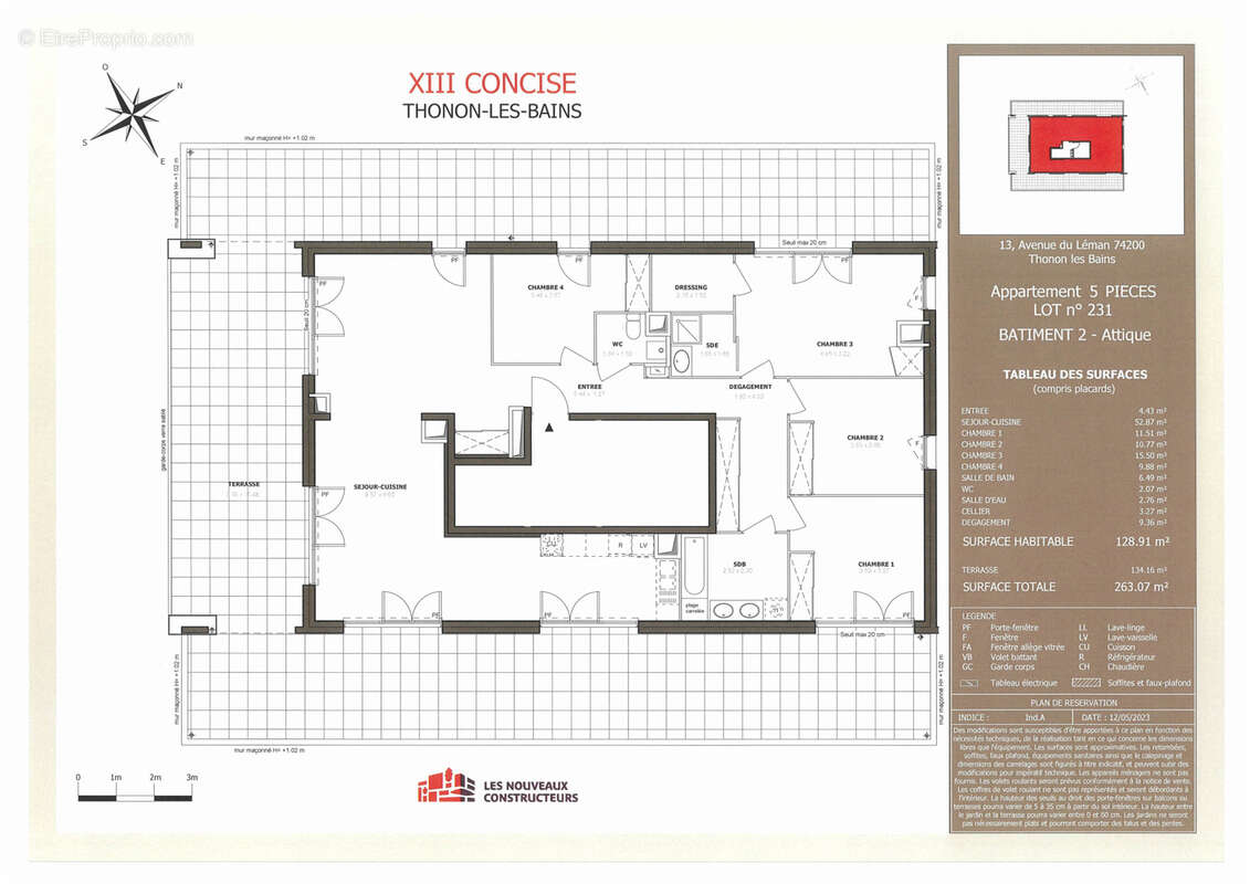 Appartement à THONON-LES-BAINS