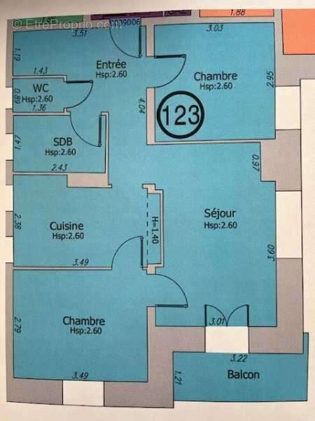 Appartement 51 m² à Belfort  - photo 8