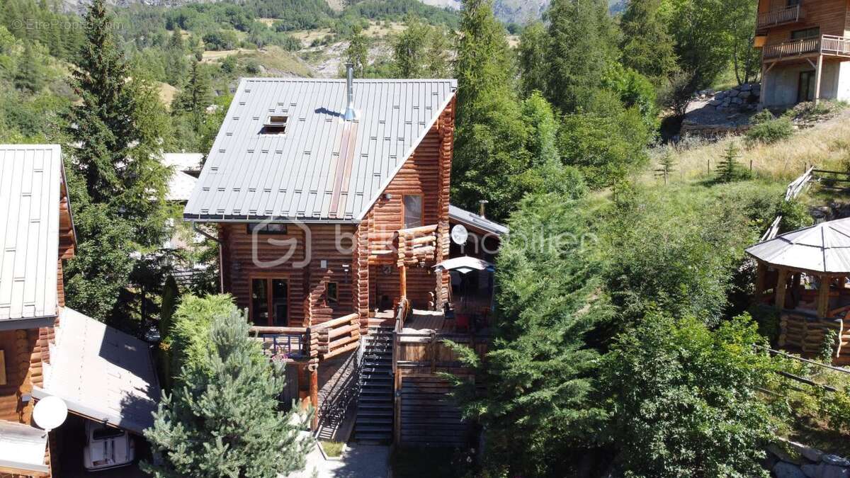  chalet d'exception en rondins – all0s – prestations haut de gamme – vue panoramique  - photo 19