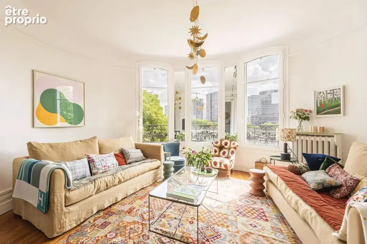 6 pièces 4 Chambres vue Seine et Tour Eiffel - photo 3