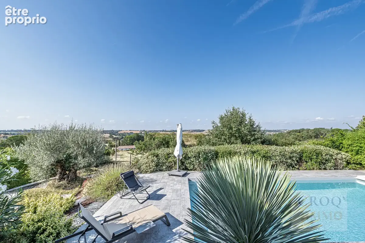 Magnifique villa contemporaine avec piscine et vue sur les Pyrénées - photo 12