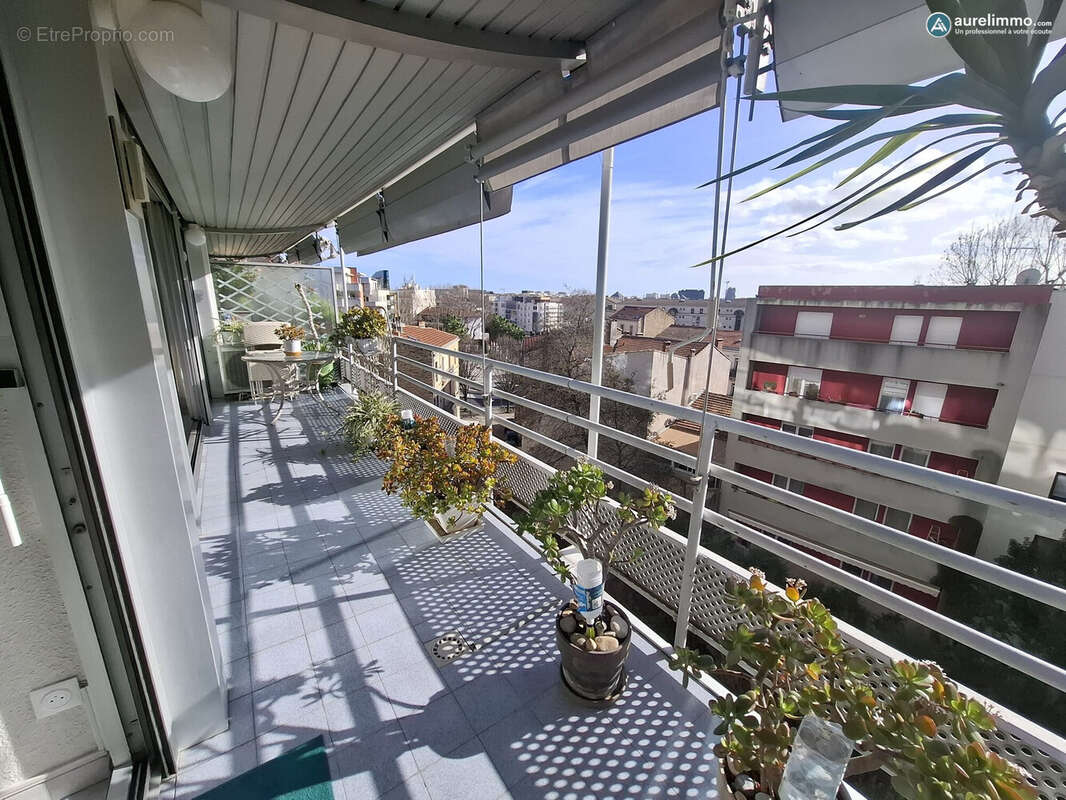 terrasse - Appartement à MONTPELLIER