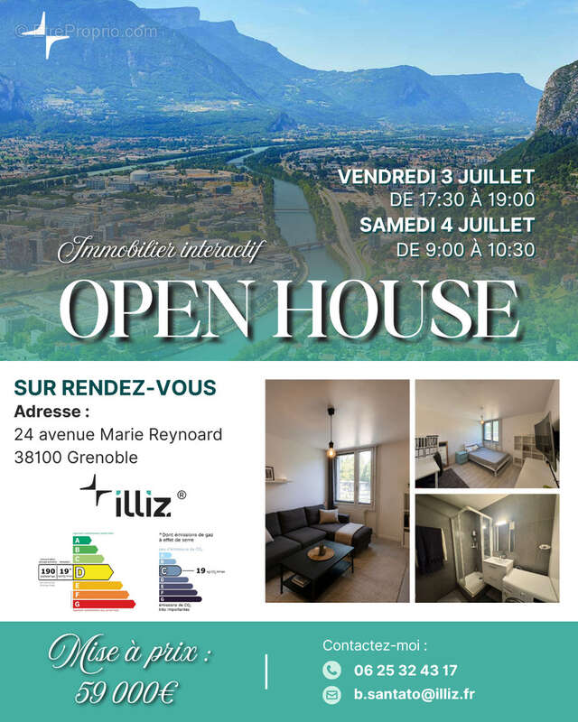 Appartement à GRENOBLE