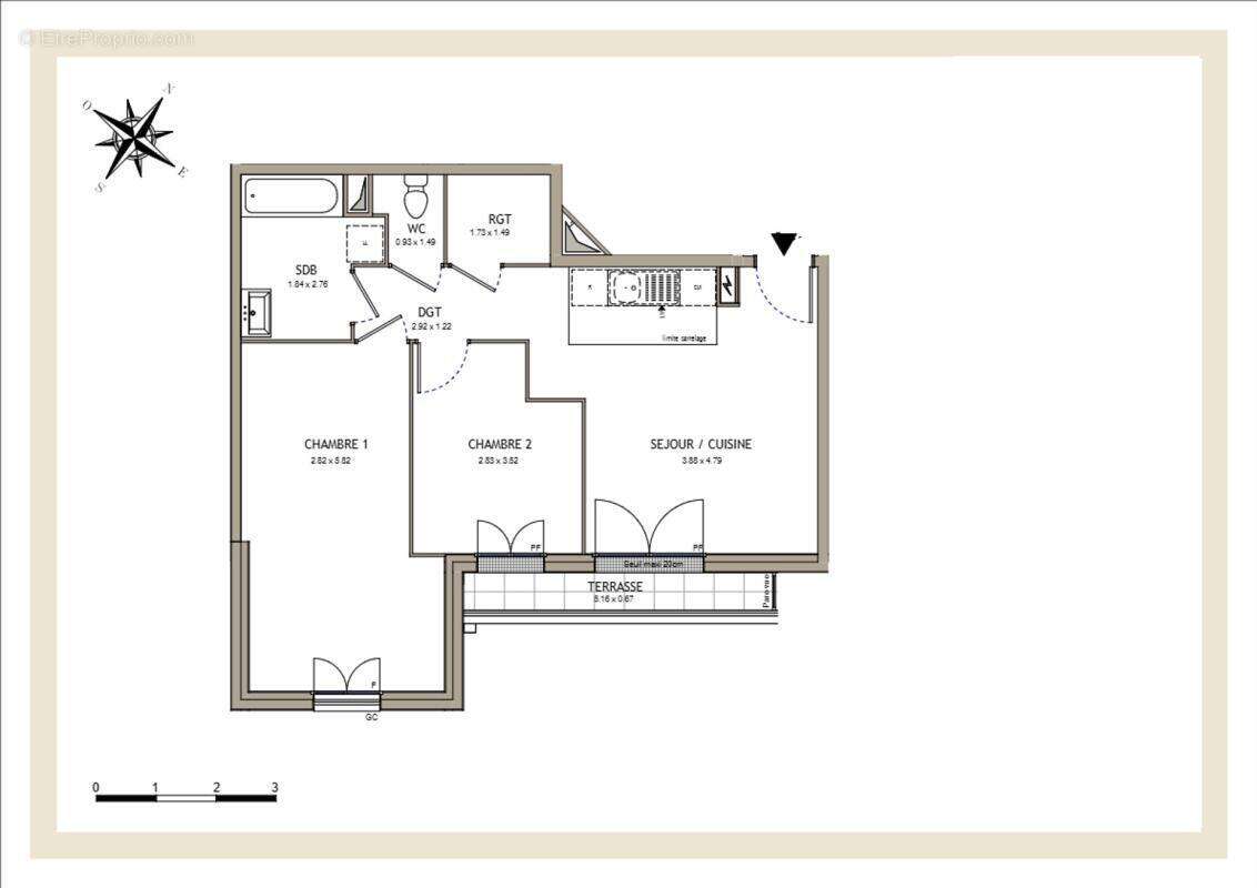 Appartement à NOISEAU