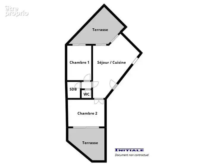 Appartement 3 pièces et 2 terrasses jardin - photo 5