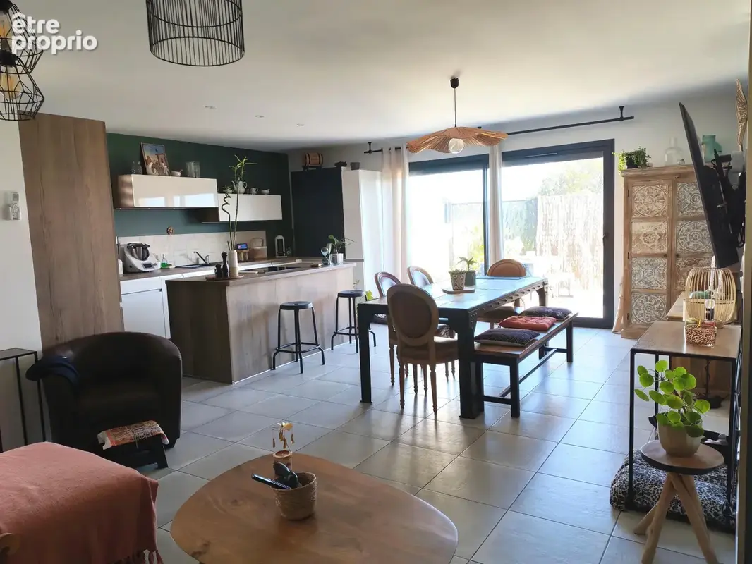 Villa contemporaine 4 pièces, piscine, 66300 Tresserre. - photo 11