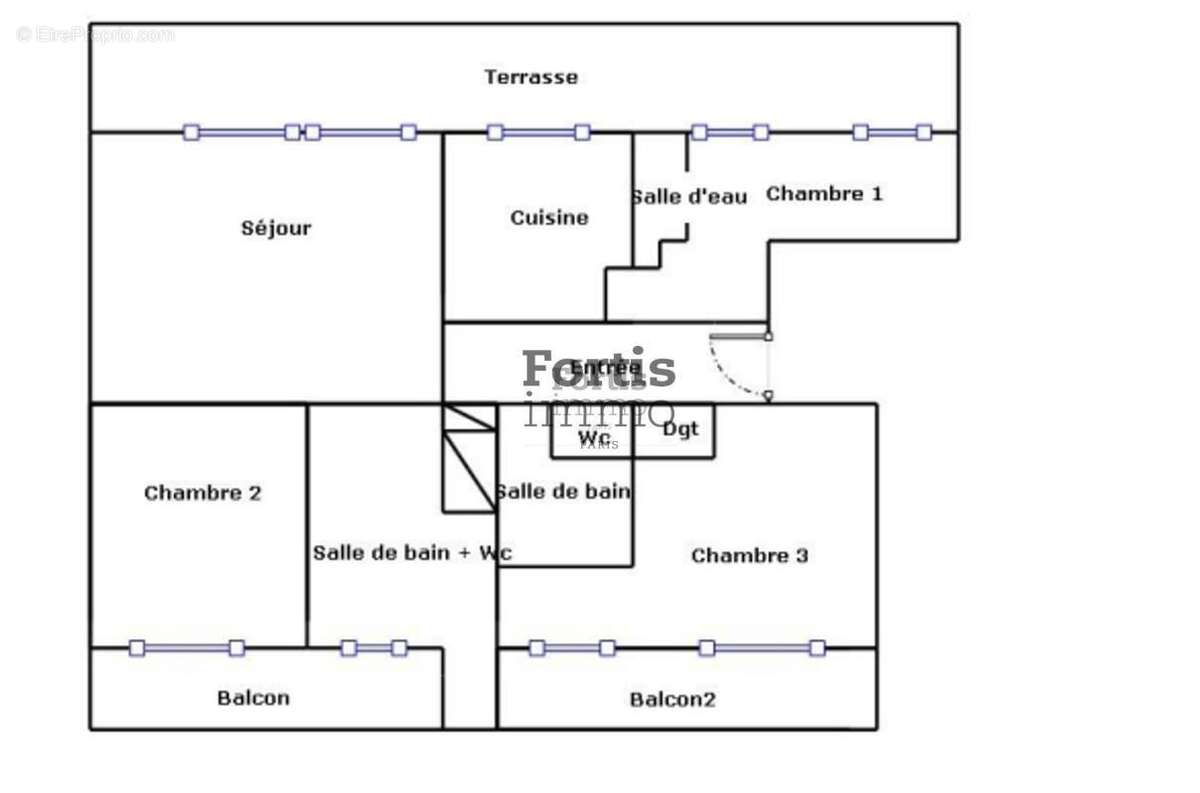Appartement à LES PAVILLONS-SOUS-BOIS
