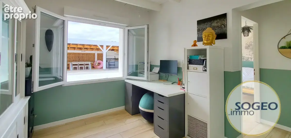 Maison 3 chambres + bureau, piscine avec pool house et cuisine d'été - photo 7