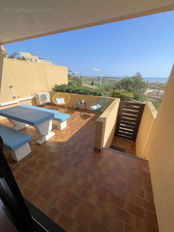 Le Barcarès Superbe T3 front de mer, vue mer avec pisicne accès direct plage ! - photo 35