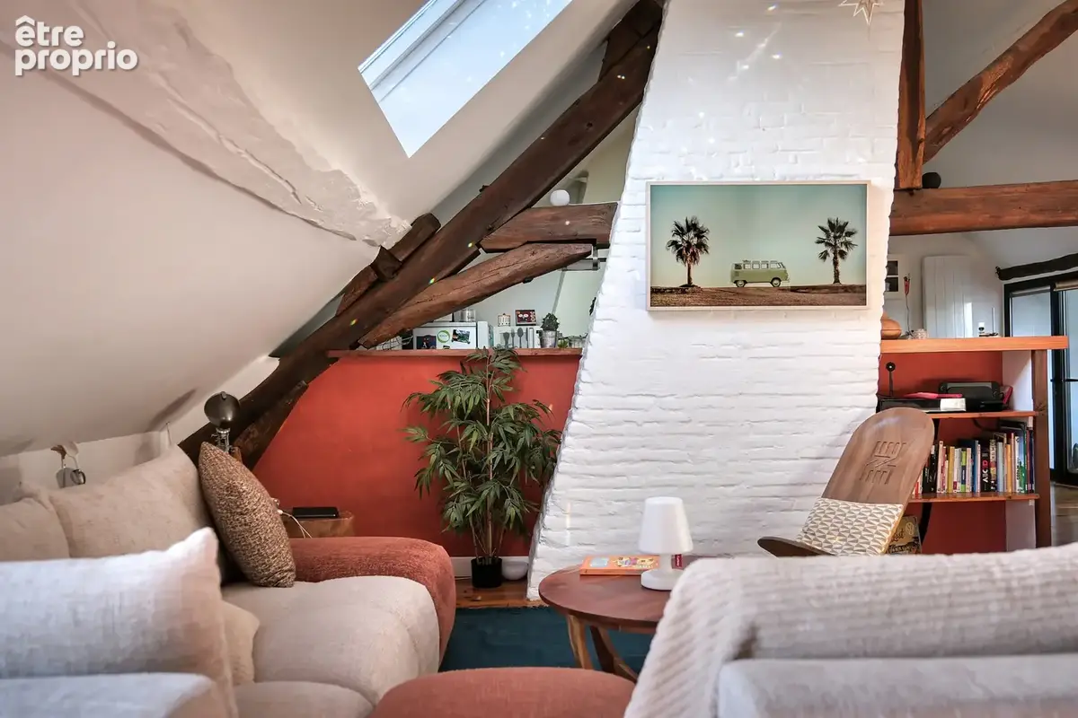 Tres bel appartement atypique - 70.15m2 / 100m2 au sol - jardin de 250m2 - le charme de l’ancien. - photo 22