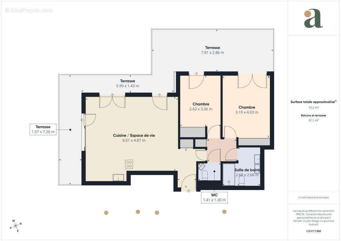 Appartement à COLOMBES