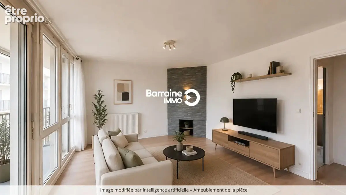Exclusivité Brest Quizac - Superbe T3 lumineux avec balcon et cave - photo 2