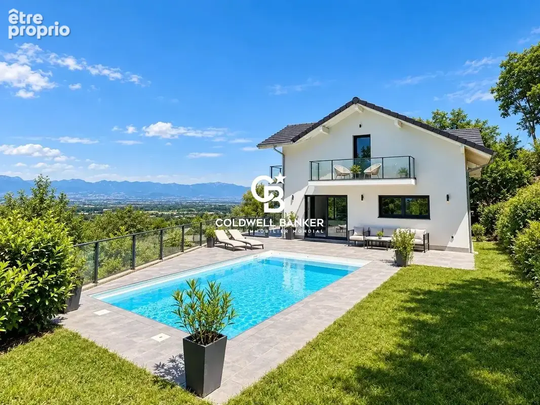 Villa contemporaine 280 m² avec piscine et vue panoramique sur Genève - photo 3